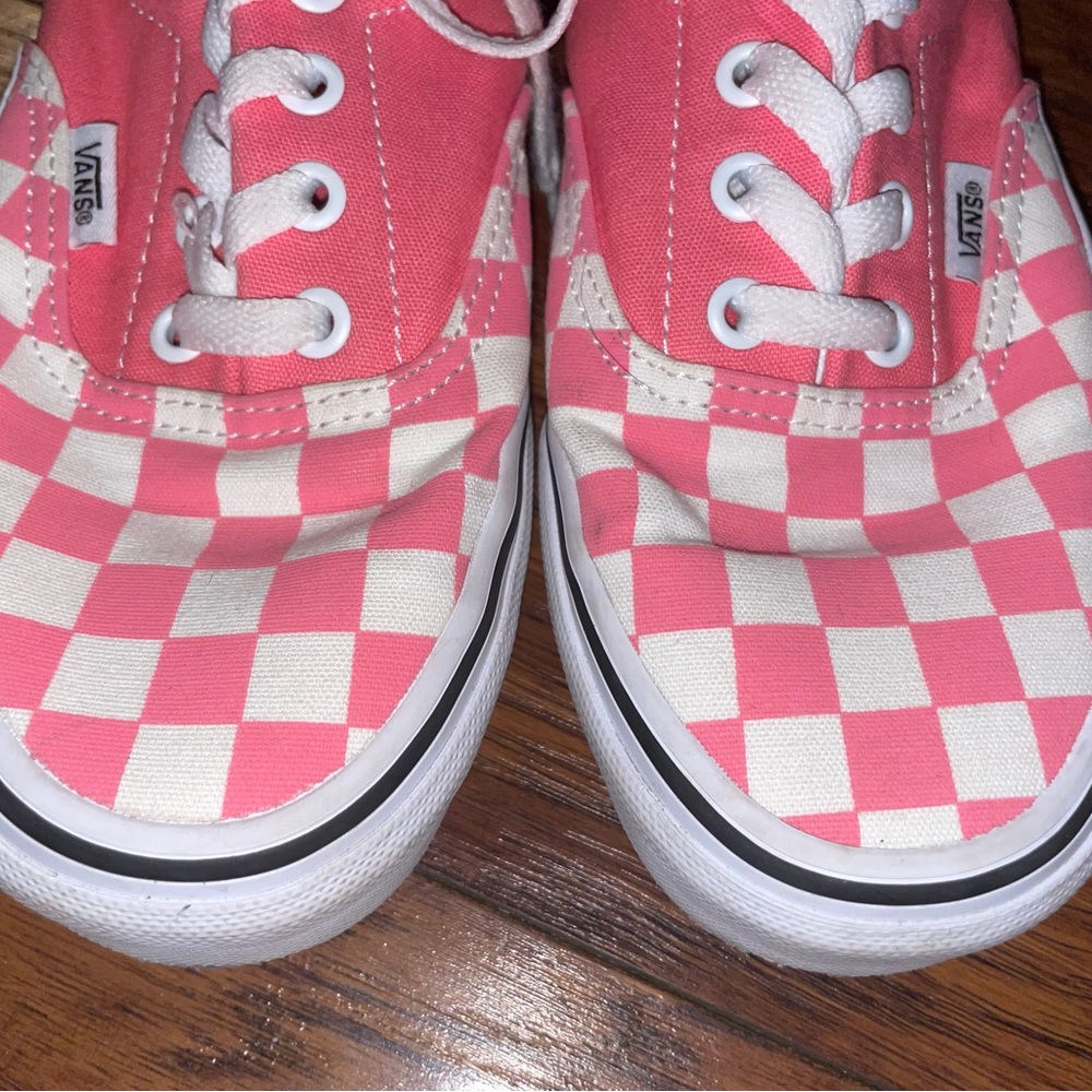 Pink checkered VANS!